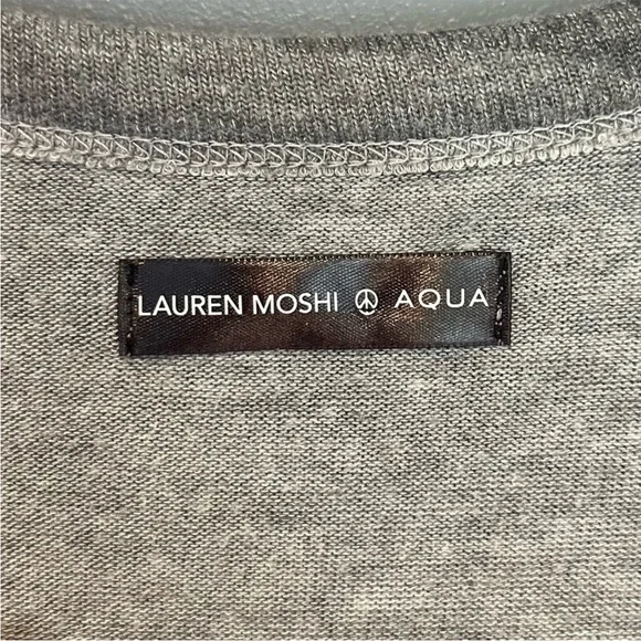 Lauren Moshi x Aqua Emoji Love Lightweight Pullover - Picture 4 of 5